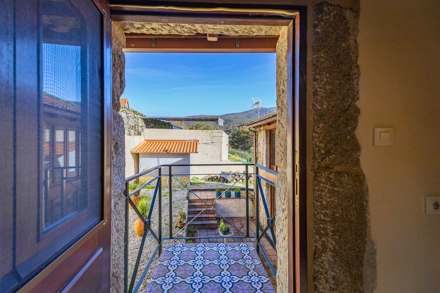 Balcón en planta primera